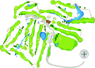 Espiche Golf Course layout