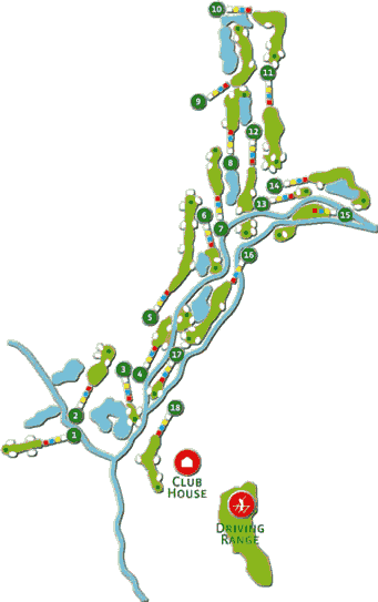 OConnor Golf Course layout