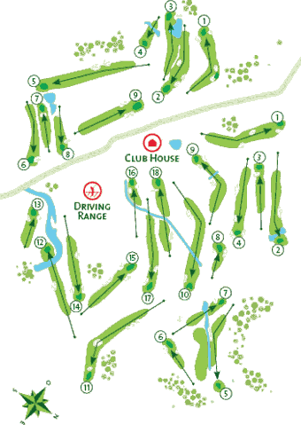 Penina Championship Golf Course layout